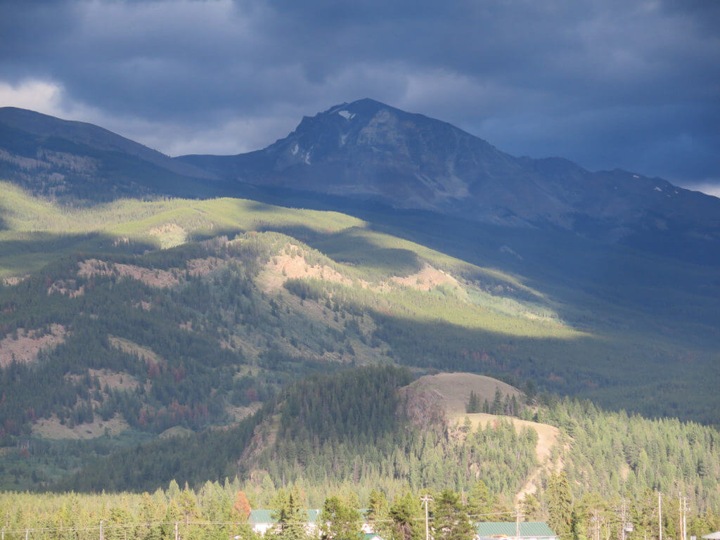 Banff Gewitterwolken