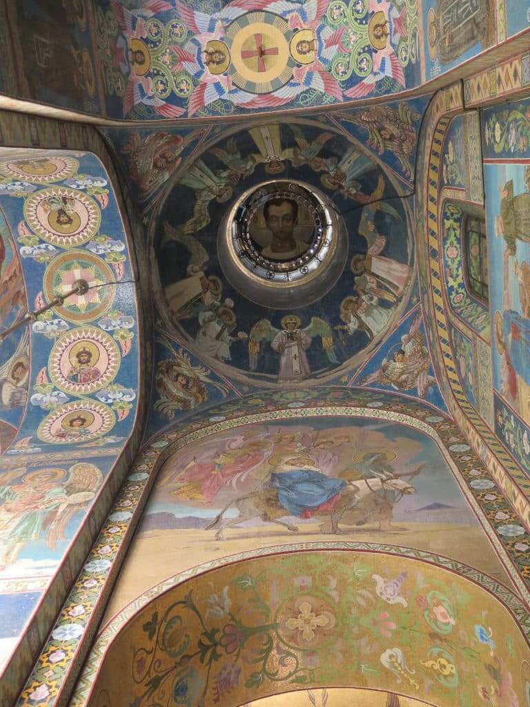 Mosaik in der Erlöserkirche in St. Petersburg