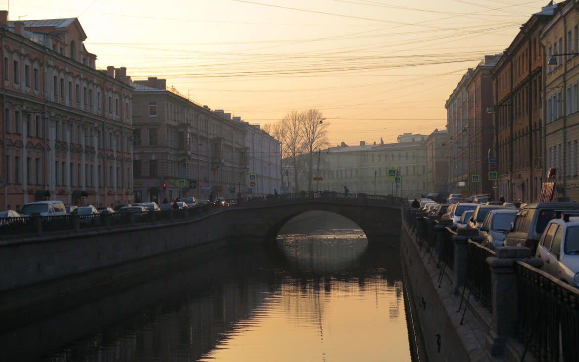 Kälte und Balletmagie in Sankt Petersburg