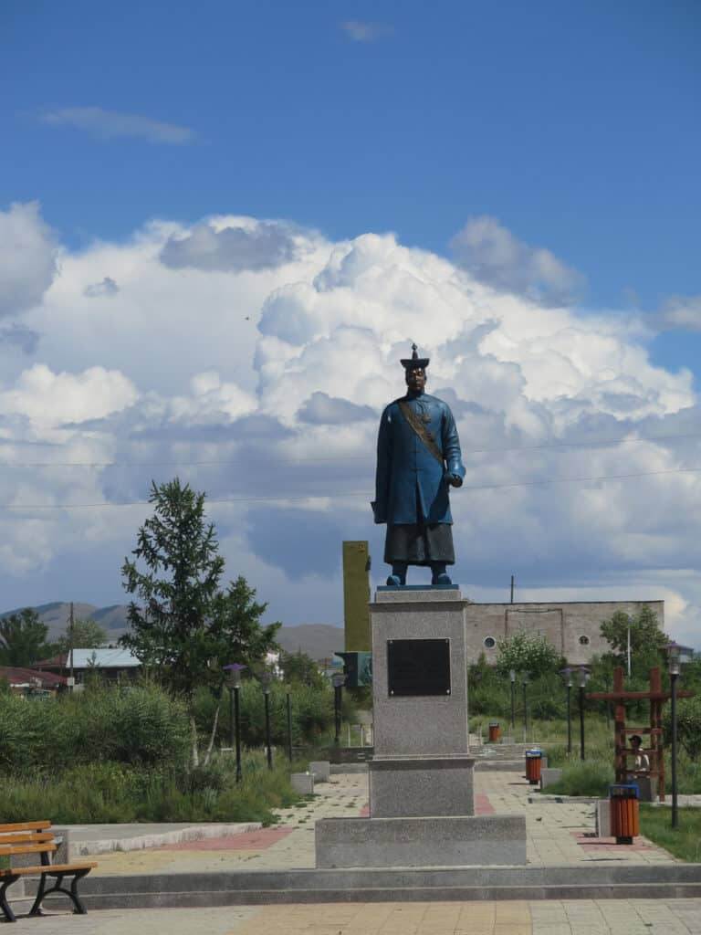 Statue in Murun Mongolei