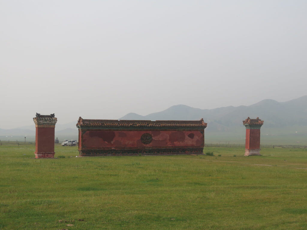 Kloster Amarbayasgalant Mauer