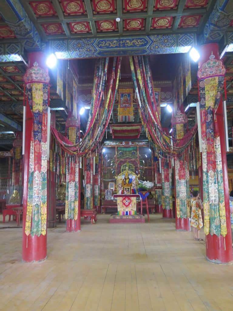 Tempel Amarbayasgalant innen