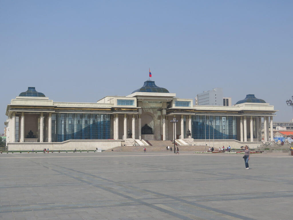 Parlementsgebäude Ulaanbaatar