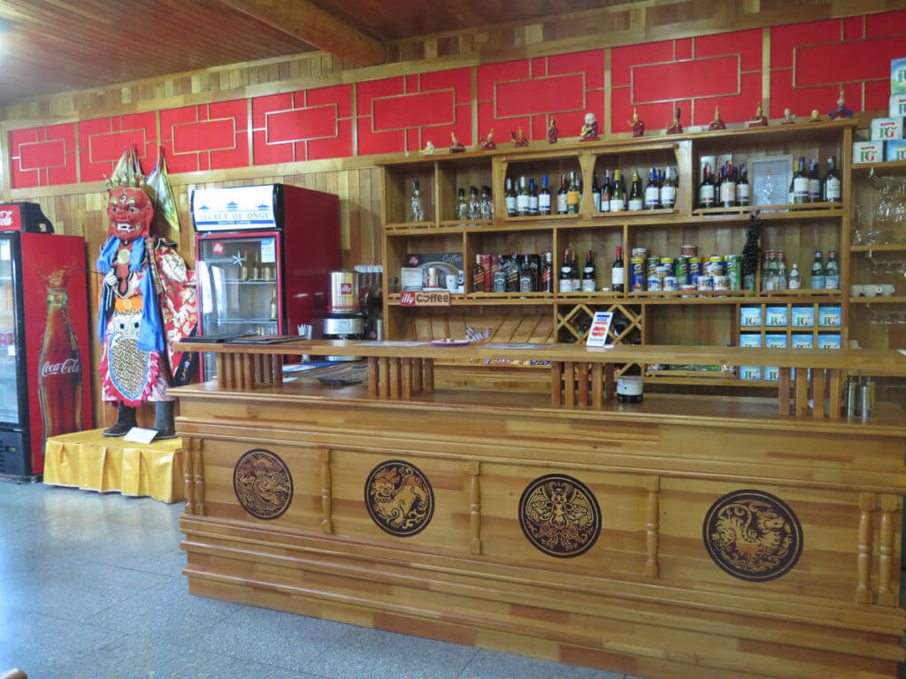Bar im Restaurantgebäude, chinesischer Stil