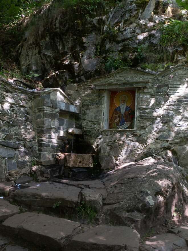 Heilige Iwan Rilski Brunnen